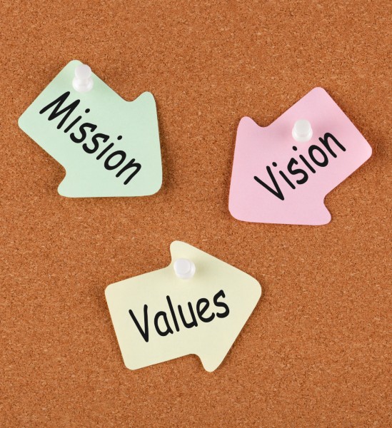 vision and values